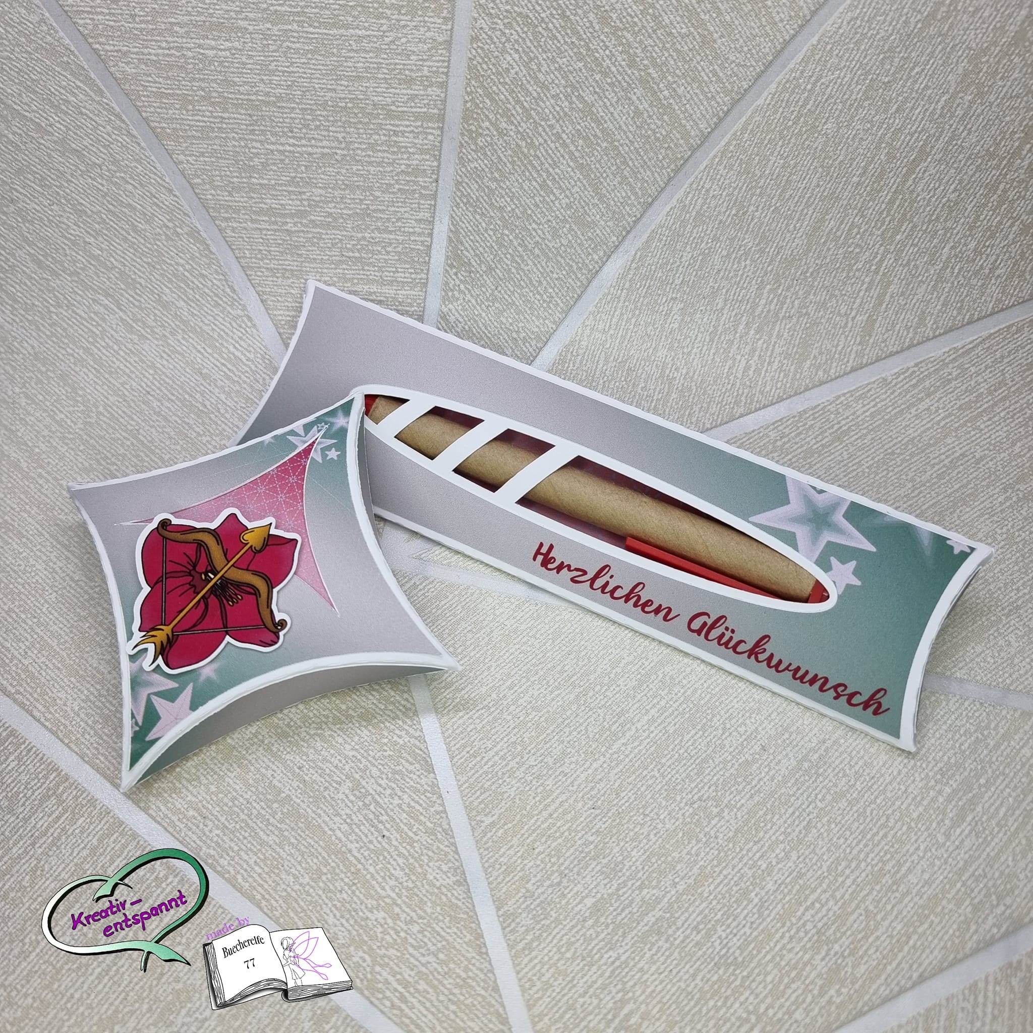 Plotterdatei Schütze mit Amaryllis Sublimation, Digistamp, Digipaper ! - Sewando