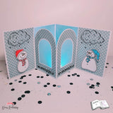 Digiset Schneemänner Plotten, Sublimation, Drucken, Digistamp, Digipaper ! - Sewando