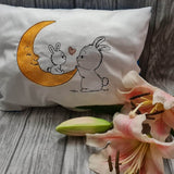Hasenmond Stickdatei – liebevolles Mama-Baby-Motiv für Kinderzimmer, Geschenke & Herzensmomente - Sewando