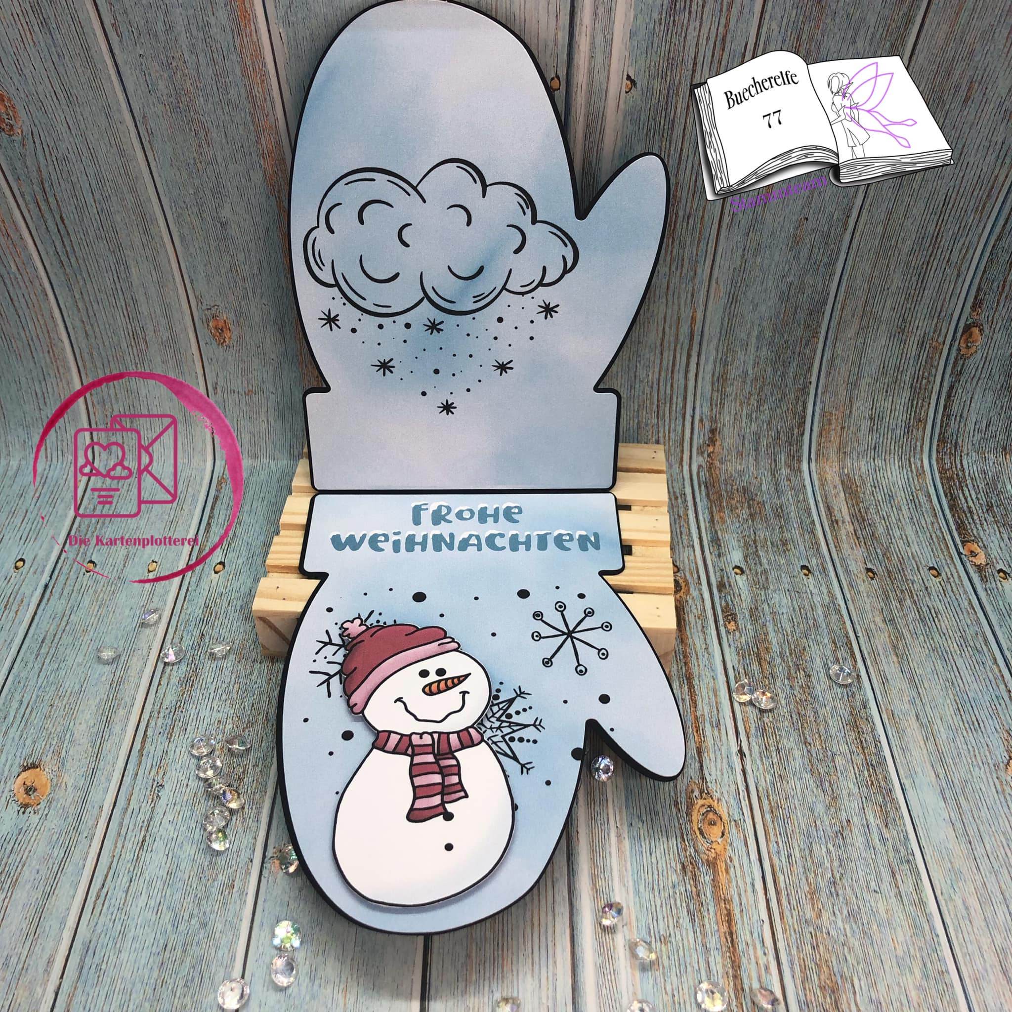 Digiset Schneemänner Plotten, Sublimation, Drucken, Digistamp, Digipaper ! - Sewando