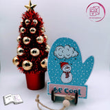 Digiset Schneemänner Plotten, Sublimation, Drucken, Digistamp, Digipaper ! - Sewando
