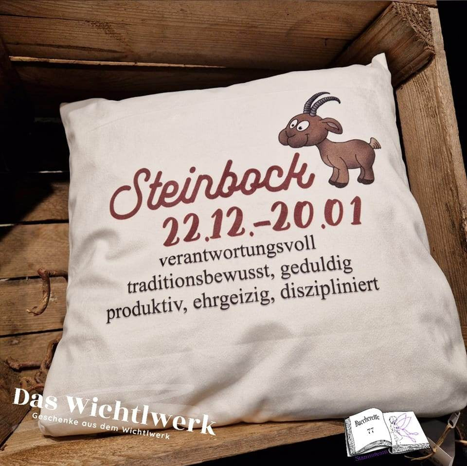 Plotterdatei Steinbock mit Mohn Sublimation, Digistamp, Digipaper ! - Sewando