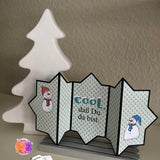 Digiset Schneemänner Plotten, Sublimation, Drucken, Digistamp, Digipaper ! - Sewando