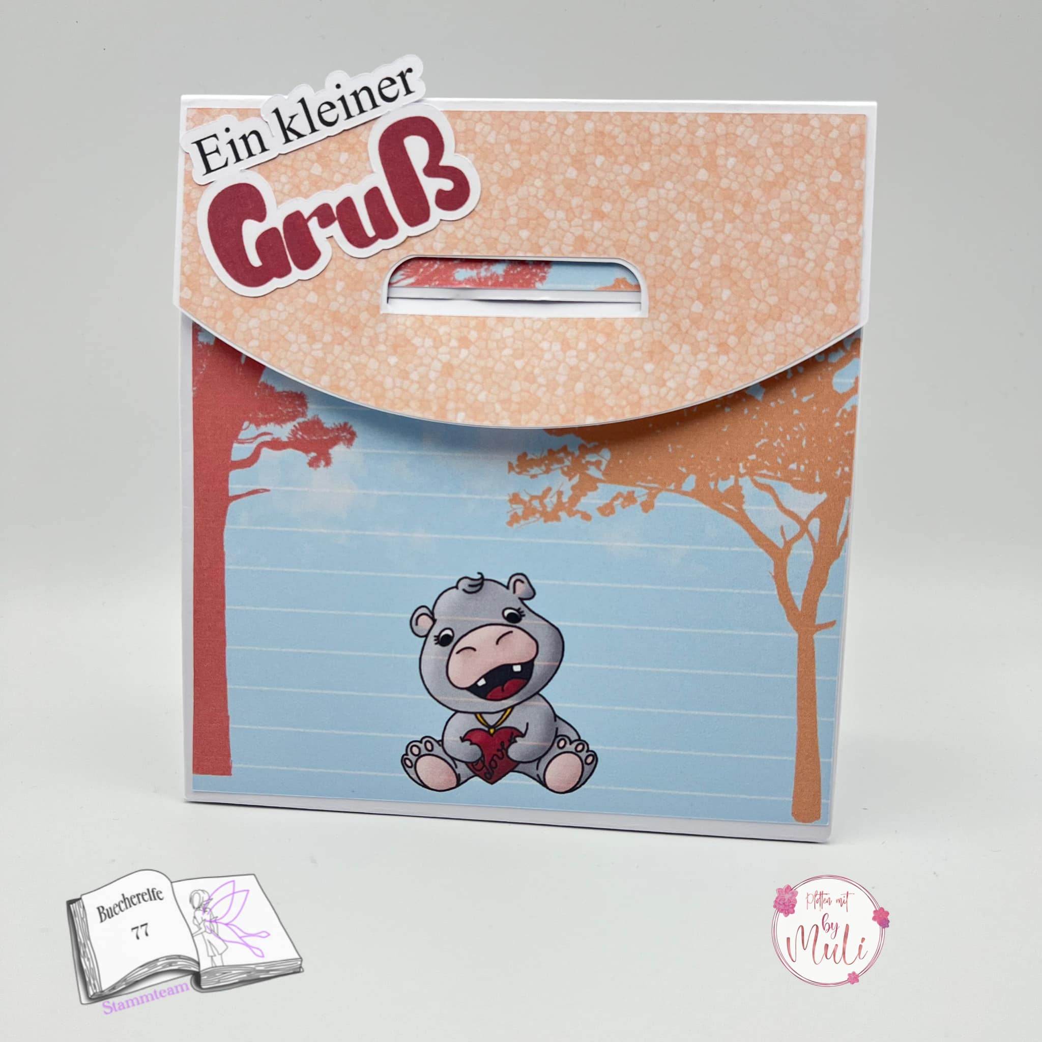 Digiset lovely hippo Plotten, Sublimation, Drucken, Digistamp, Digipaper - Sewando