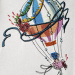 Heißluftballon Stickdatei – verspieltes Motiv für Abenteuerfans & kreative Dekoideen - Sewando