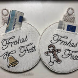 Stickdatei - Geldgeschenk Christbaumkugeln - Sewando