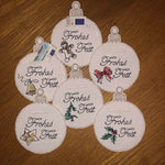 Stickdatei - Geldgeschenk Christbaumkugeln - Sewando