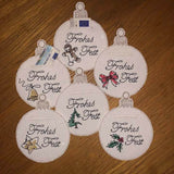 Stickdatei - Geldgeschenk Christbaumkugeln - Sewando