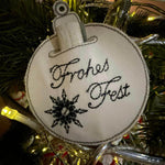 Stickdatei - Geldgeschenk Christbaumkugeln - Sewando