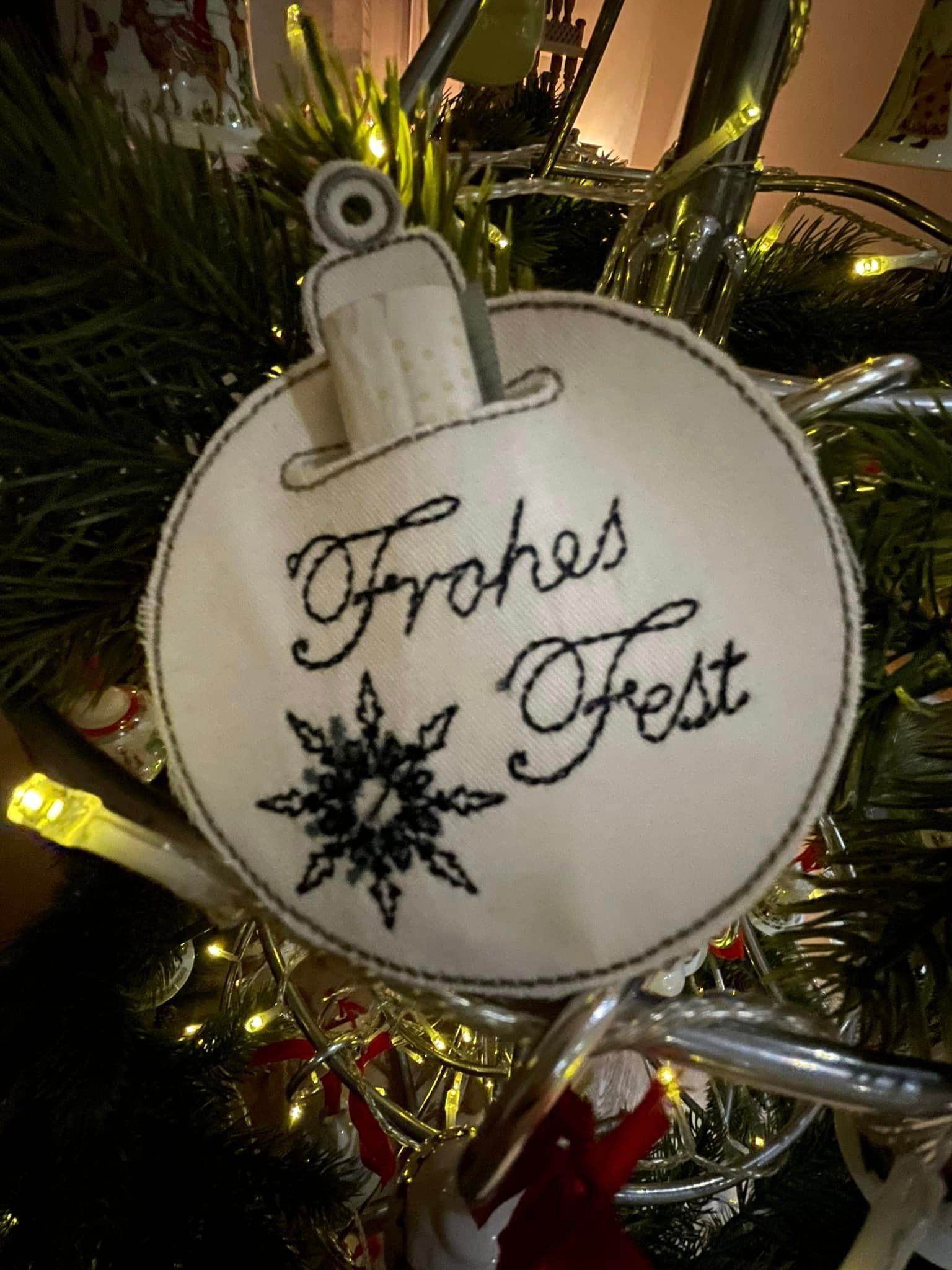 Stickdatei - Geldgeschenk Christbaumkugeln - Sewando