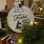 Stickdatei - Geldgeschenk Christbaumkugeln - Sewando