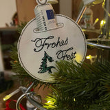 Stickdatei - Geldgeschenk Christbaumkugeln - Sewando