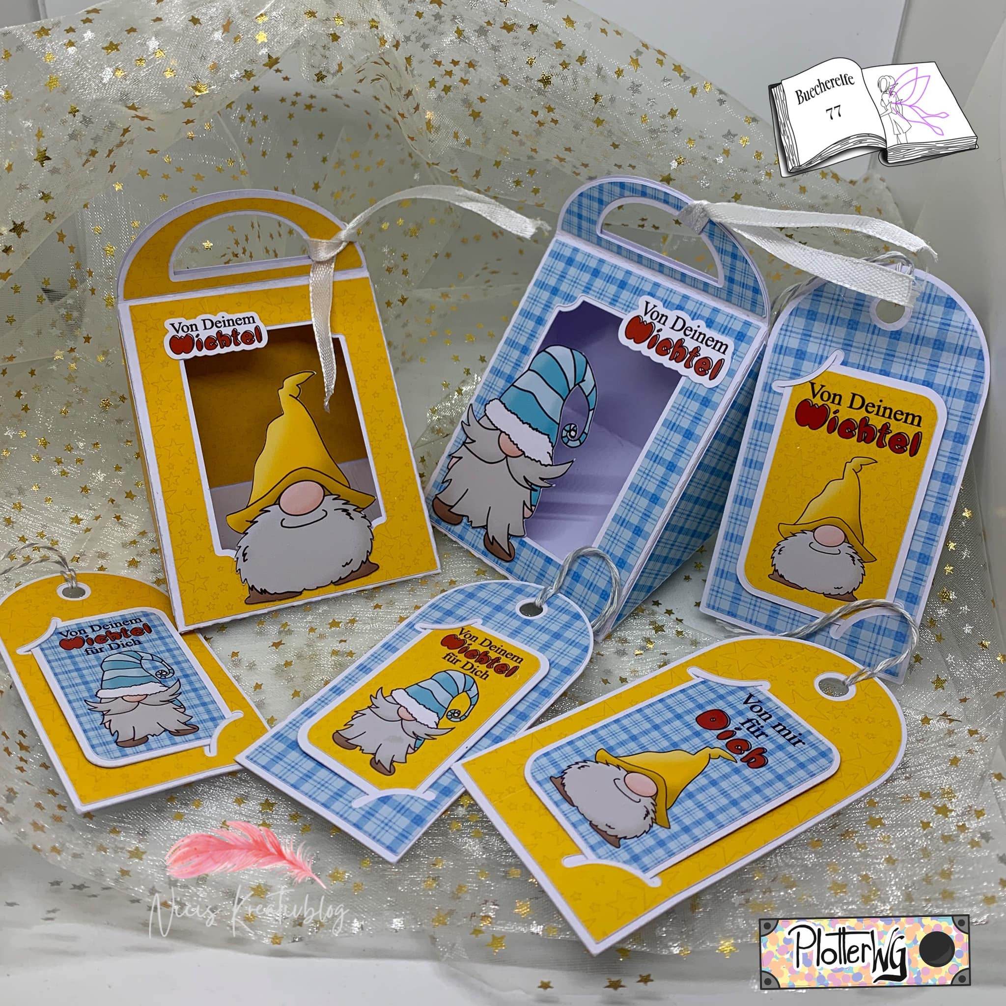 Digiset Weihnachtswichtel Sublimation, Digistamp, Digipaper ! - Sewando