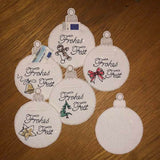 Stickdatei - Geldgeschenk Christbaumkugeln - Sewando