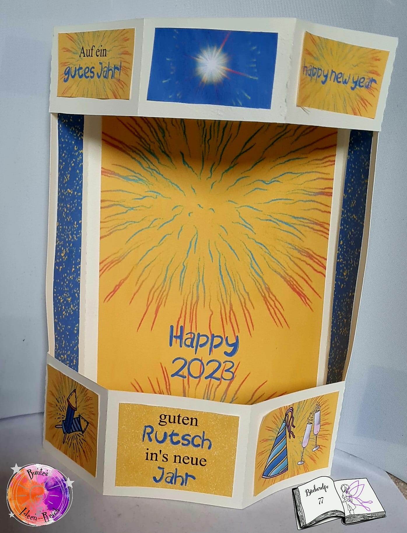 Digiset Special Silvester Plotterdatei, Sublimation, Digistamp, Digipaper - Sewando