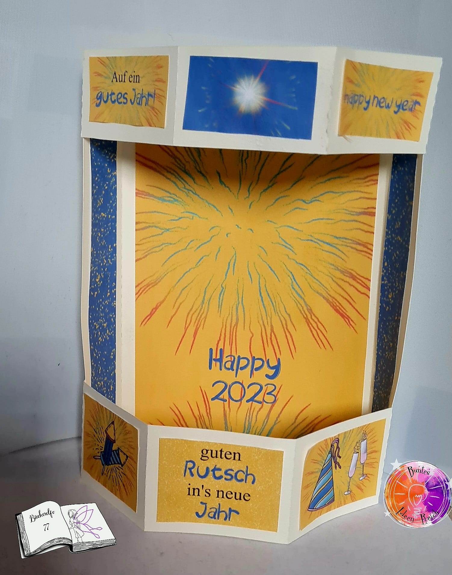 Digiset Special Silvester Plotterdatei, Sublimation, Digistamp, Digipaper - Sewando