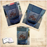 Plotterdatei Steinbock mit Mohn Sublimation, Digistamp, Digipaper ! - Sewando