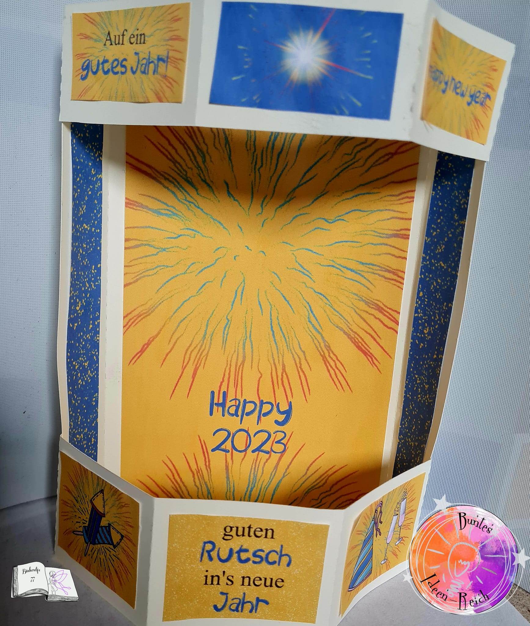 Digiset Special Silvester Plotterdatei, Sublimation, Digistamp, Digipaper - Sewando
