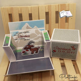 Plotterdatei Steinbock mit Mohn Sublimation, Digistamp, Digipaper ! - Sewando