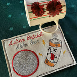 Stickdatei - Mugrug "Außer Betrieb - Akku leer"