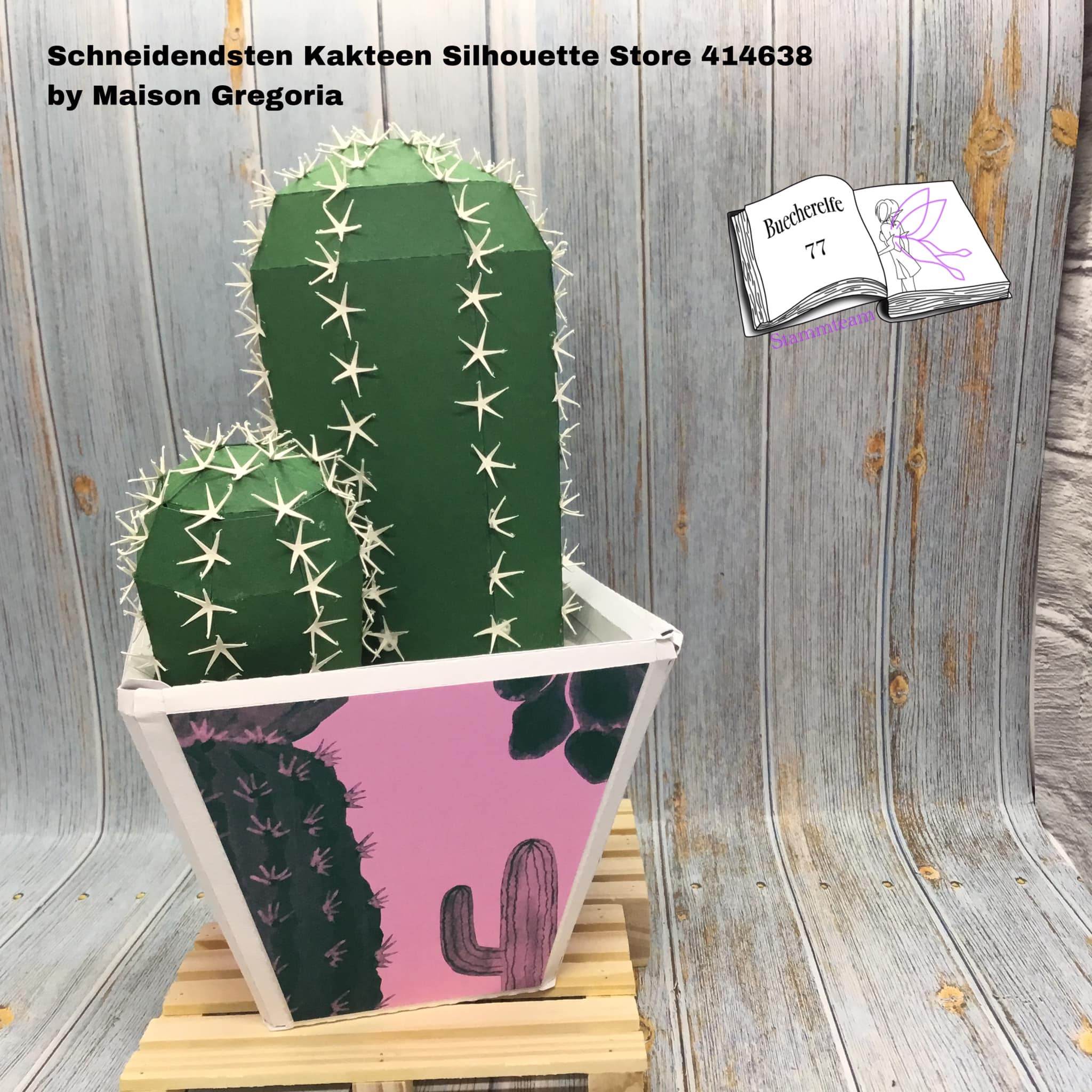 Digiset Kaktus Freunde Plotterdatei, Sublimation, Digistamp, Digipaper - Sewando