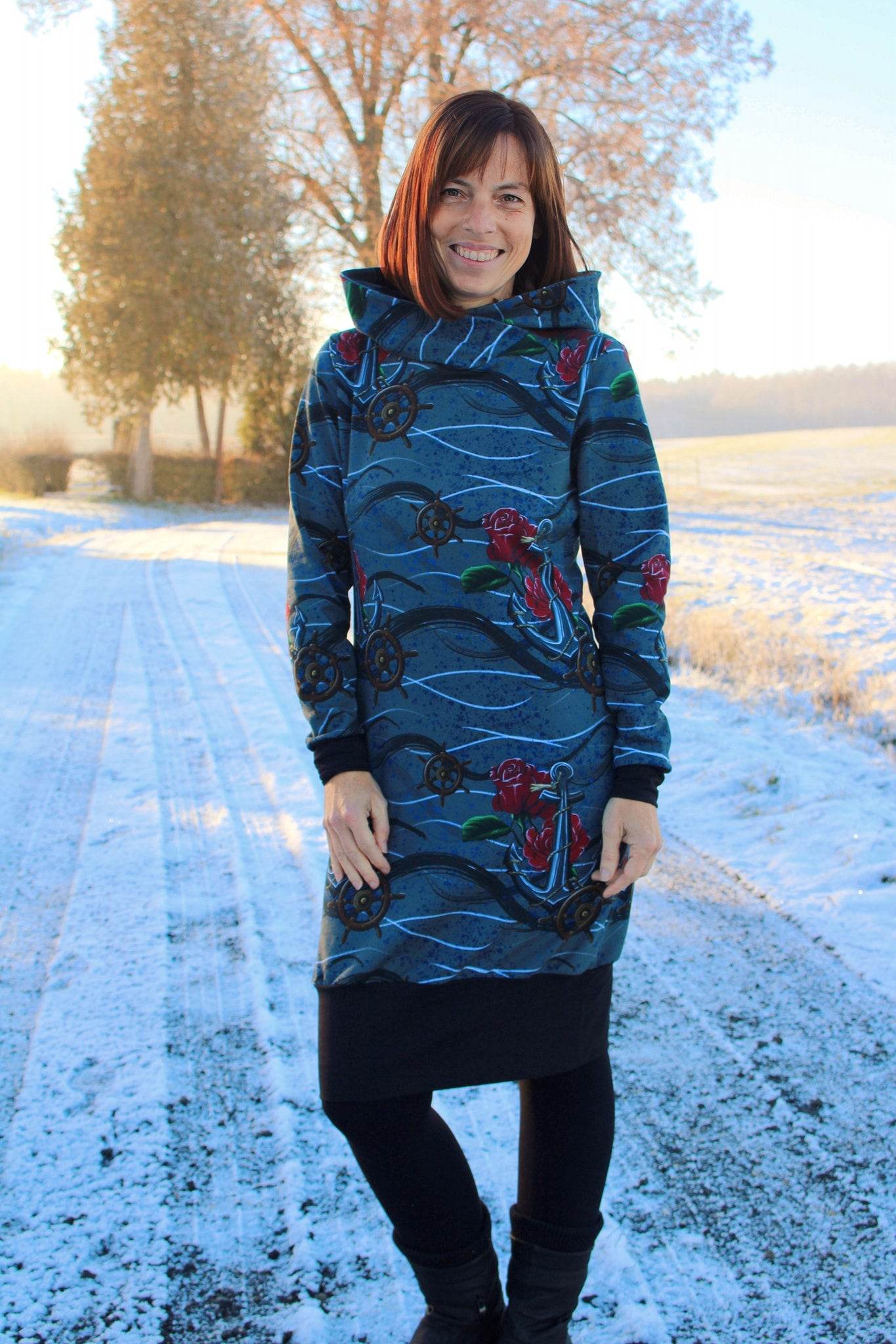 Sannys Hoodiekleid – Gr 32-64 – EBook und Nähanleitung - Sewando