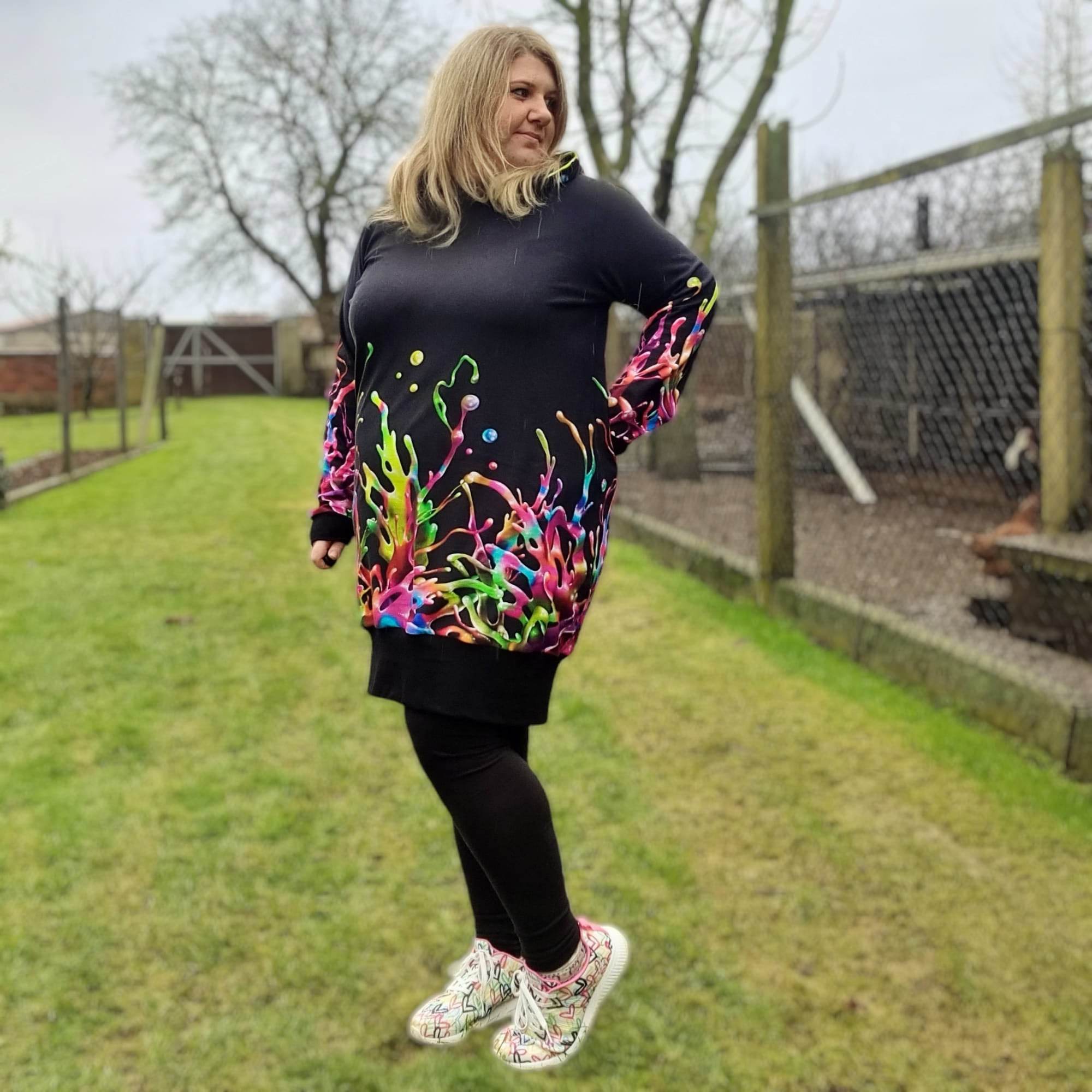 Sannys Hoodiekleid – Gr 32-64 – EBook und Nähanleitung - Sewando