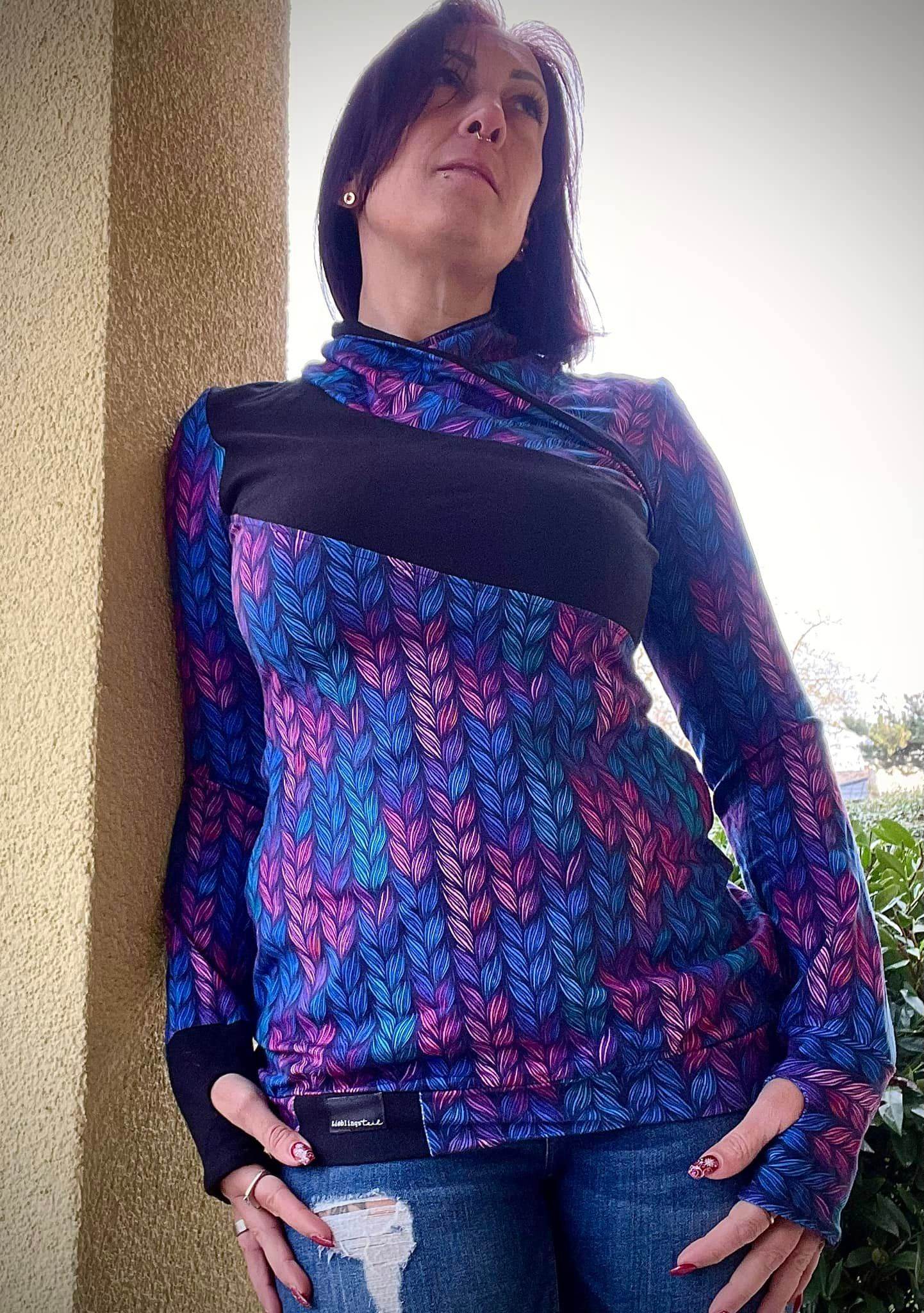 Schnittmuster Winter Add-on für Shirt Fran Gr. 32-48 - Sewando