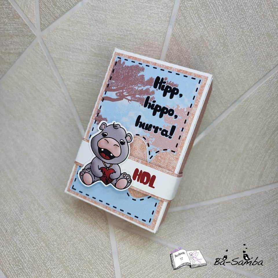 Digiset lovely hippo Plotten, Sublimation, Drucken, Digistamp, Digipaper - Sewando