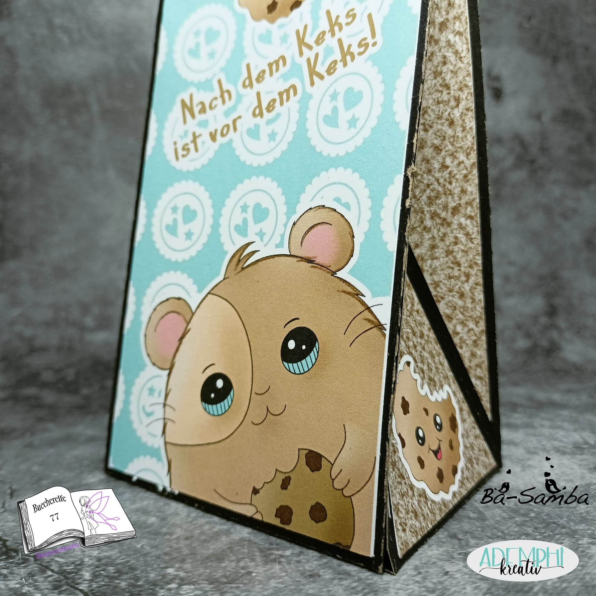 Digiset Hamster Krümel Plotterdatei, Sublimation, Digistamp, Digipaper - Sewando