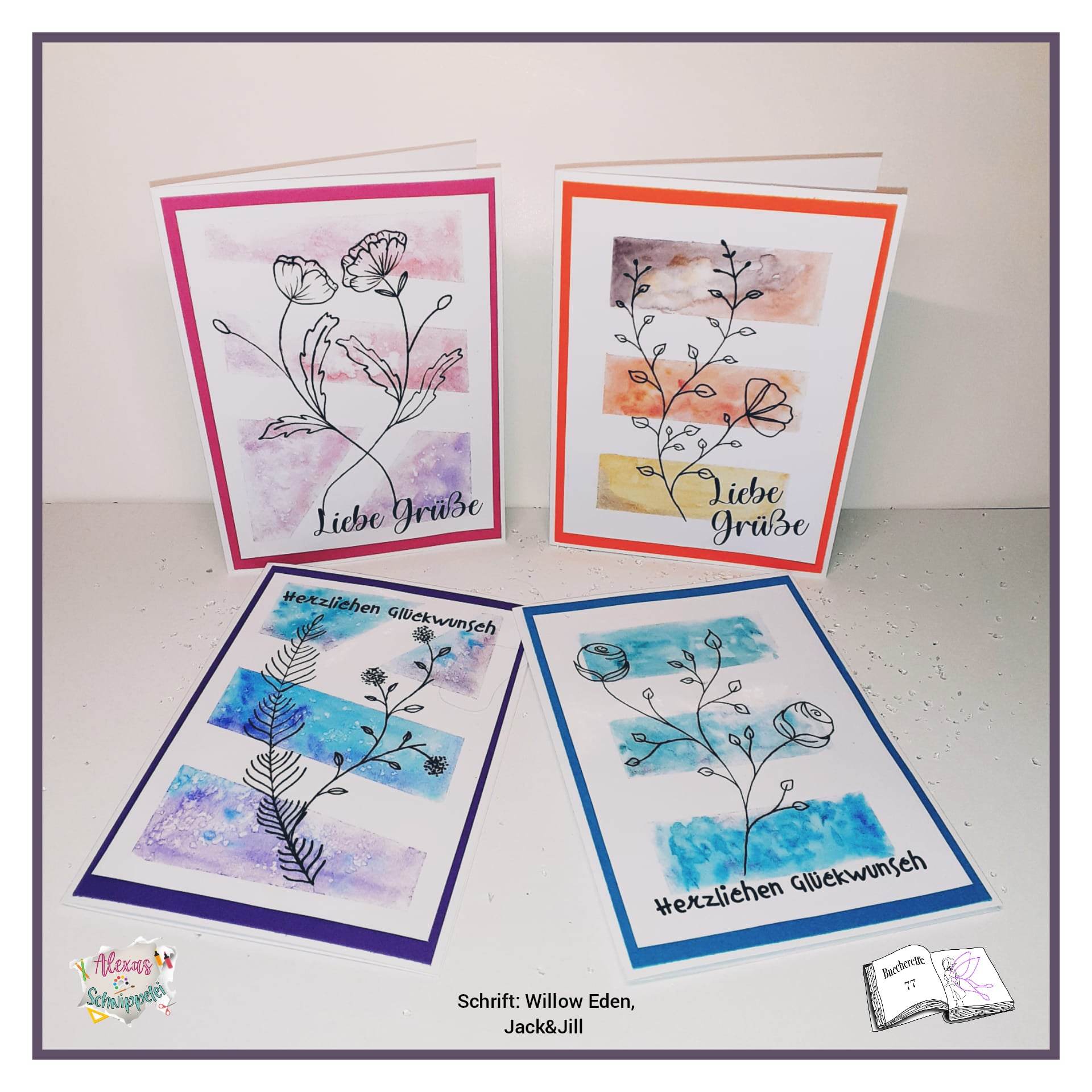 Special Aquarelle Plotten, Sublimation, Drucken, Digistamp - Sewando