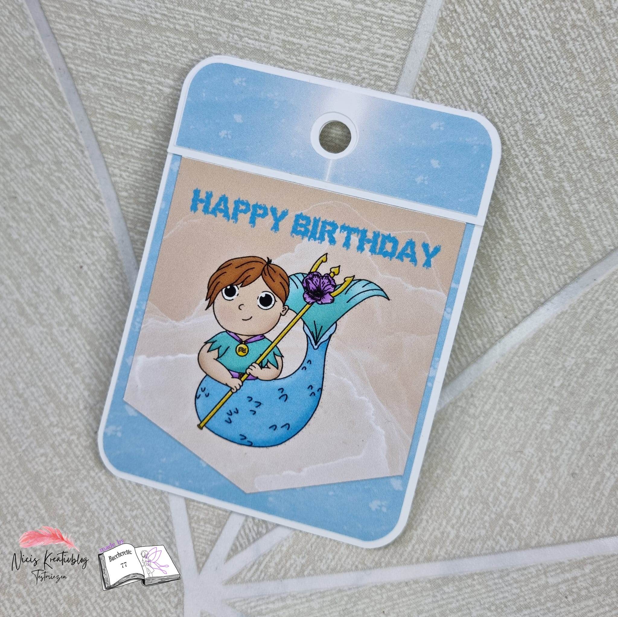 Digiset Wassermann mit Anemone Plotten, Sublimation, Digistamp, Digipaper ! - Sewando