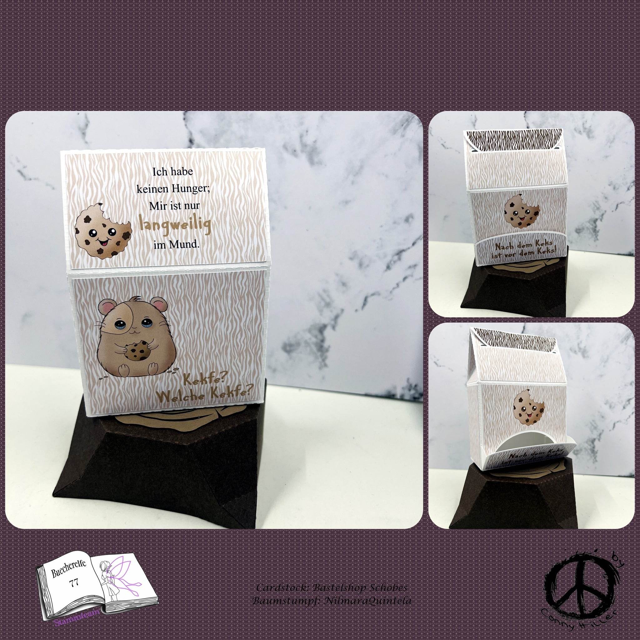 Digiset Hamster Krümel Plotterdatei, Sublimation, Digistamp, Digipaper - Sewando