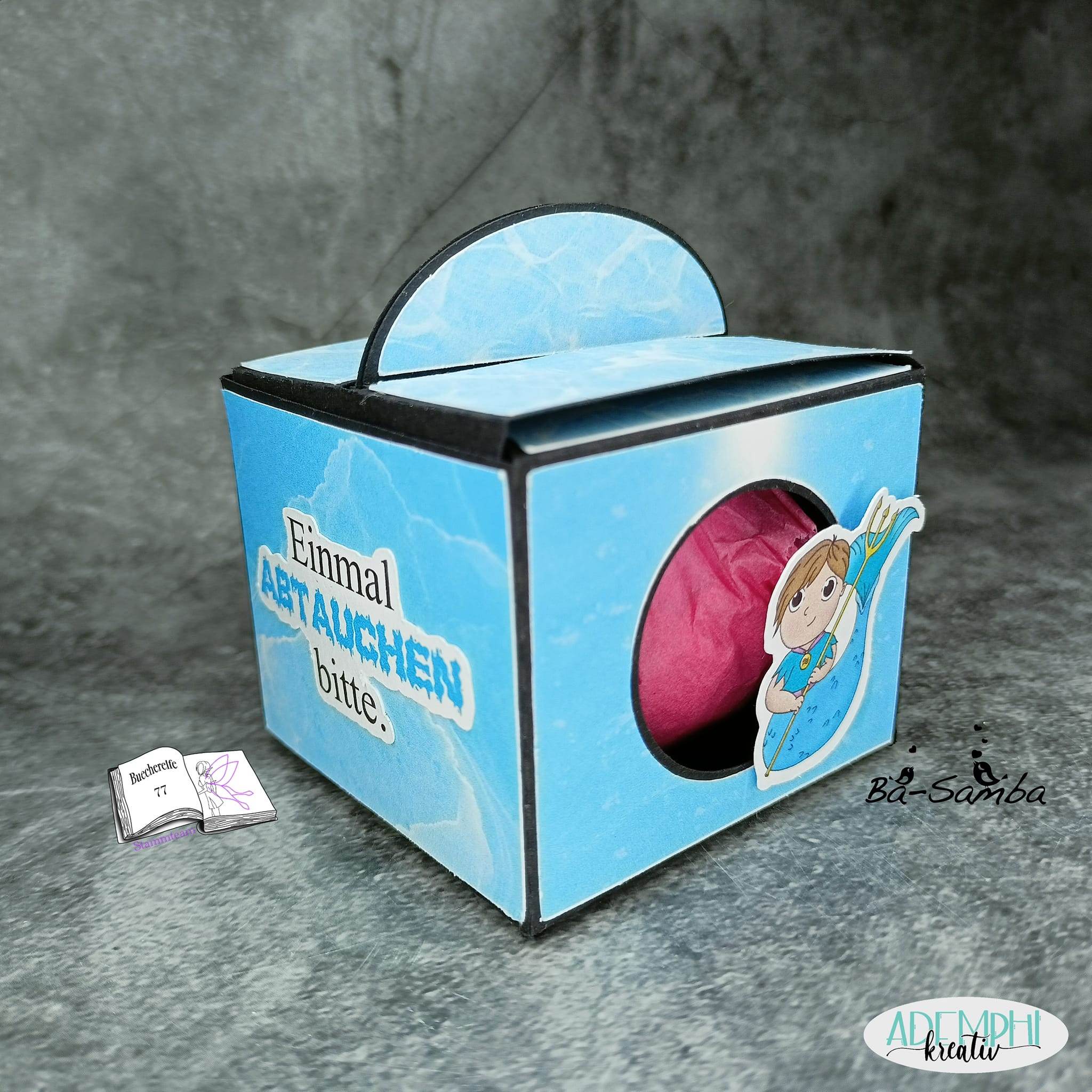 Digiset Wassermann mit Anemone Plotten, Sublimation, Digistamp, Digipaper ! - Sewando