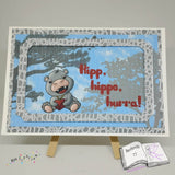 Digiset lovely hippo Plotten, Sublimation, Drucken, Digistamp, Digipaper - Sewando