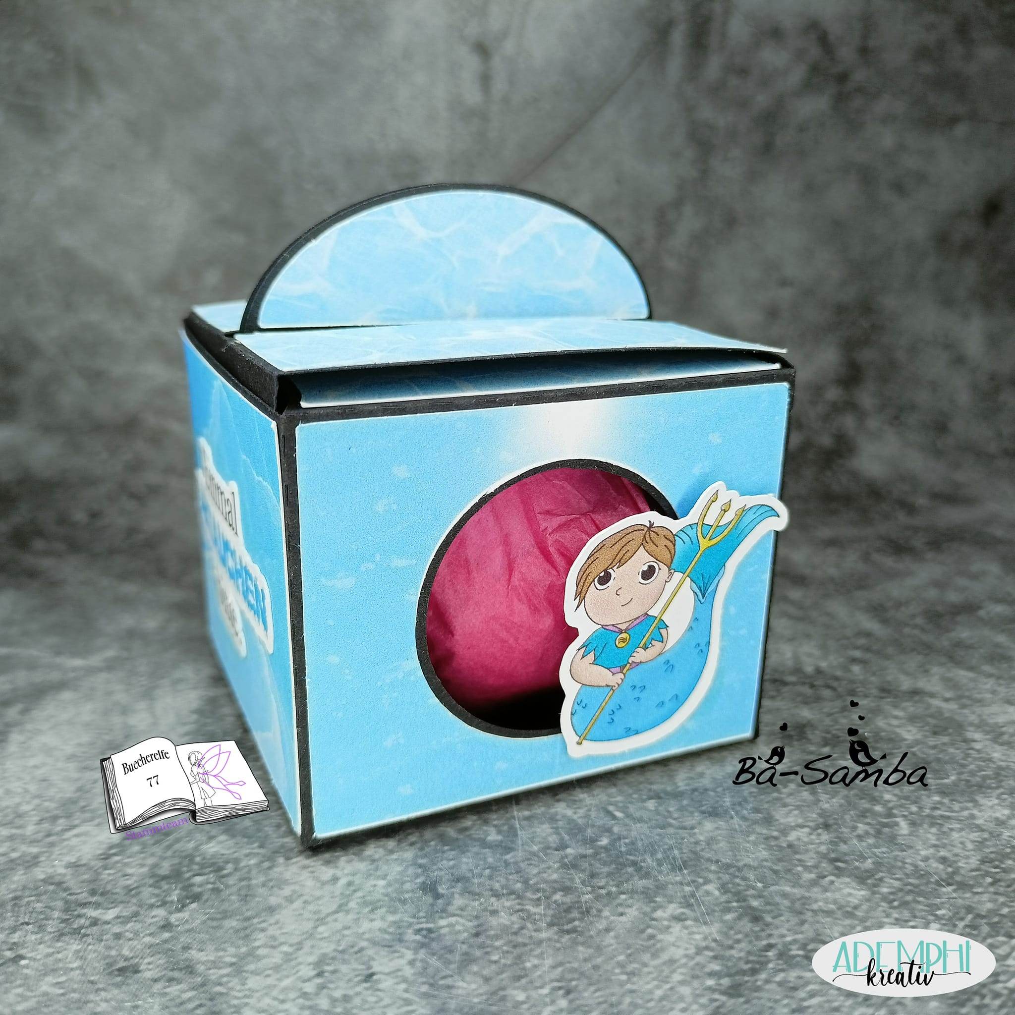 Digiset Wassermann mit Anemone Plotten, Sublimation, Digistamp, Digipaper ! - Sewando