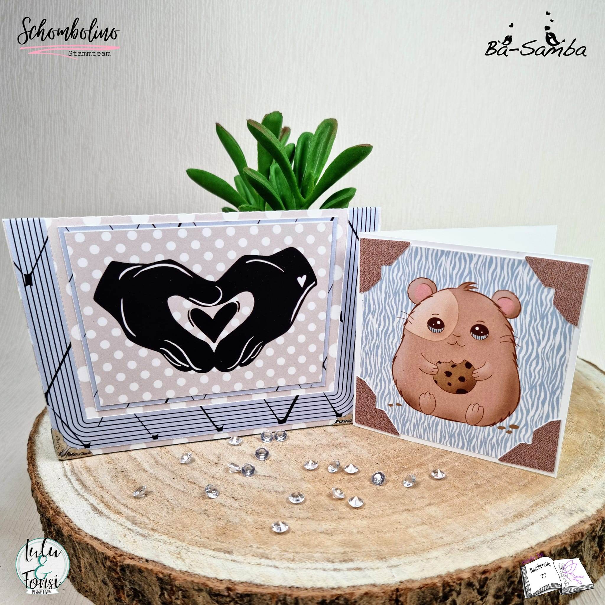 Digiset Hamster Krümel Plotterdatei, Sublimation, Digistamp, Digipaper - Sewando