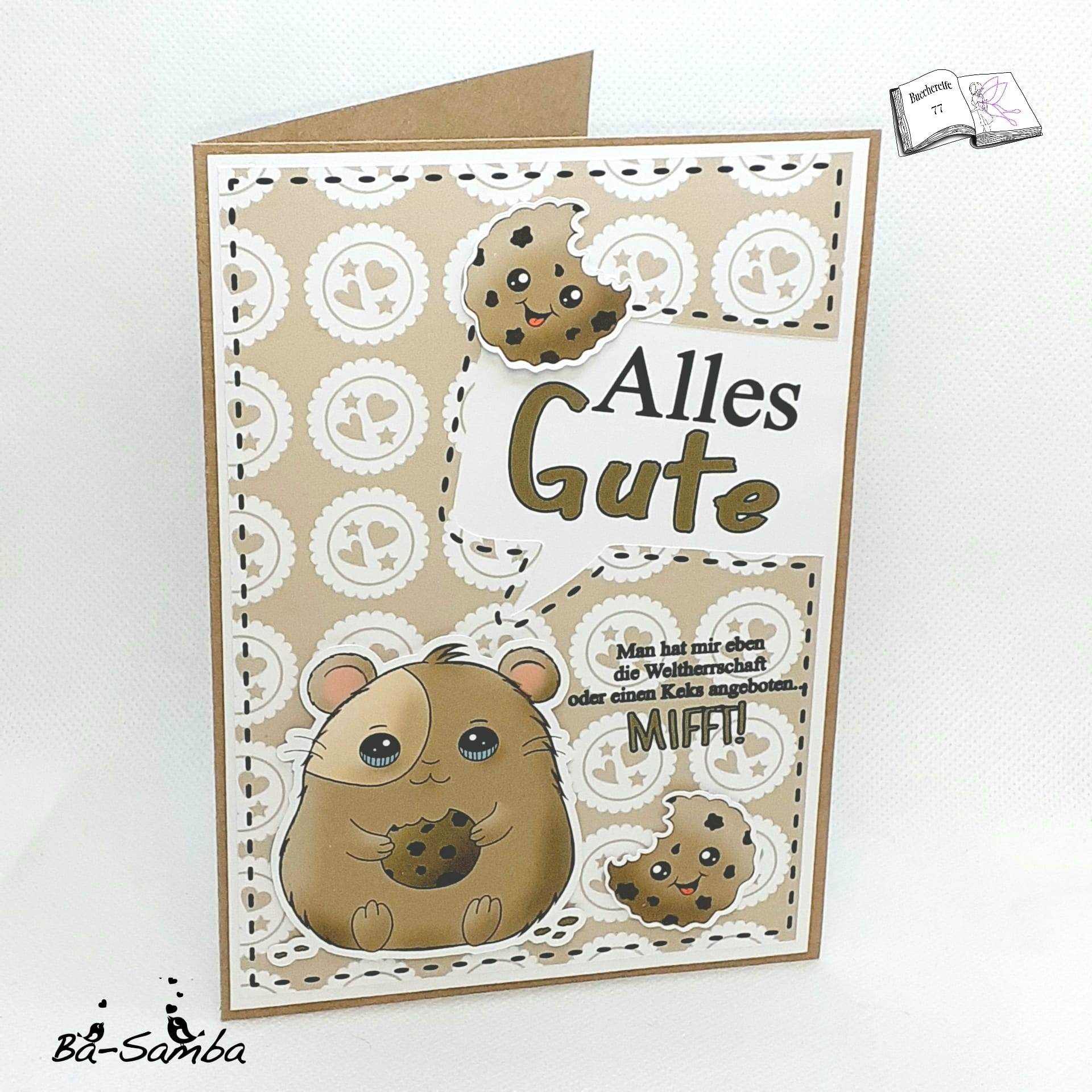 Digiset Hamster Krümel Plotterdatei, Sublimation, Digistamp, Digipaper - Sewando