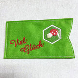 6x Stickdatei Schokohülle "Konfetti"