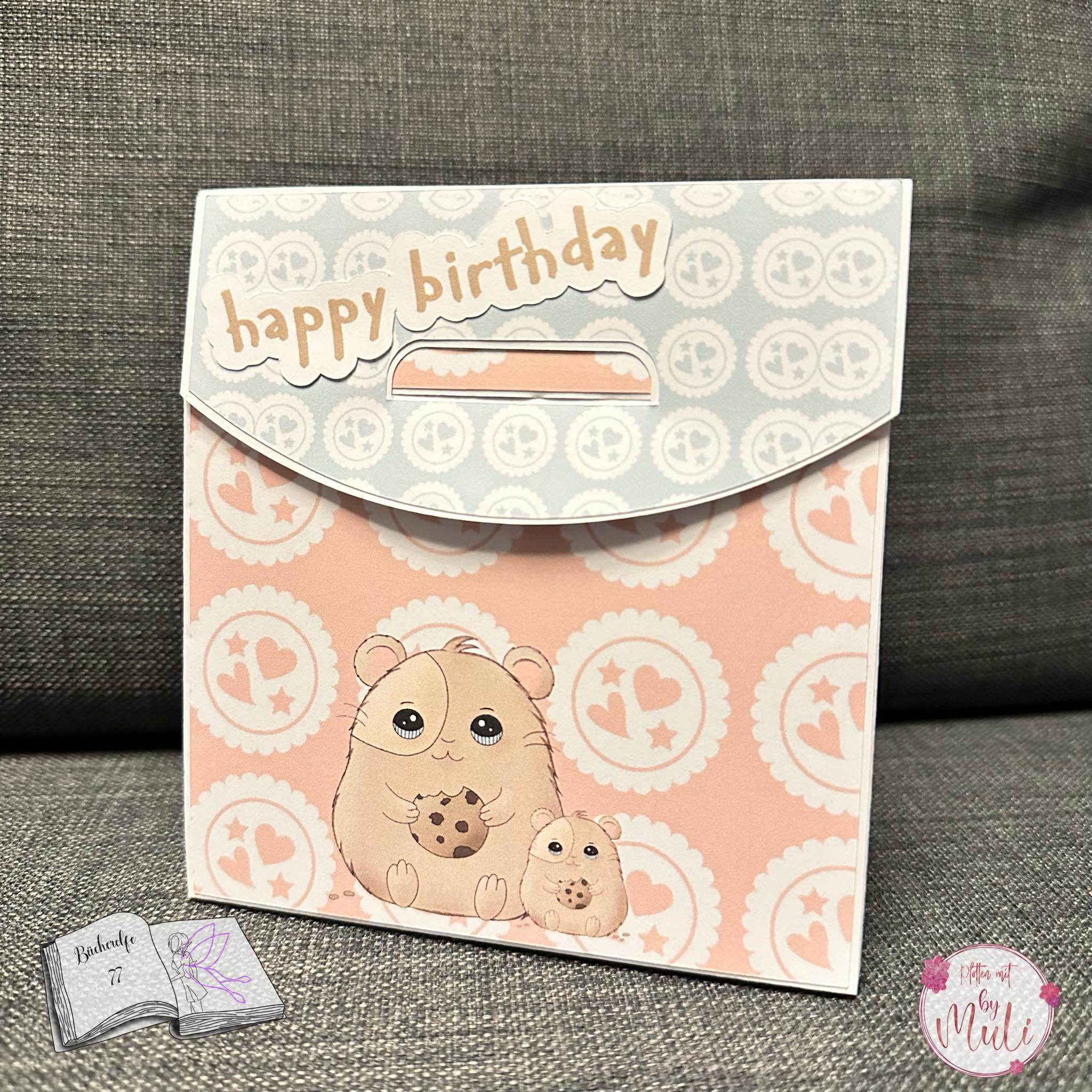 Digiset Hamster Krümel Plotterdatei, Sublimation, Digistamp, Digipaper - Sewando