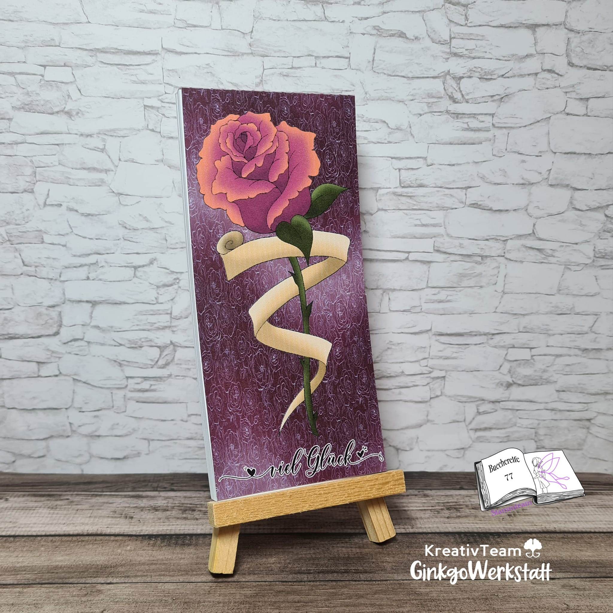 Digiset Rosenbanner Plotterdatei, Sublimation, Digistamp, Digipaper - Sewando