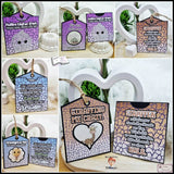 Digiset Giraffe Geraldine Plotterdatei, Sublimation, Digistamp, Digipaper - Sewando