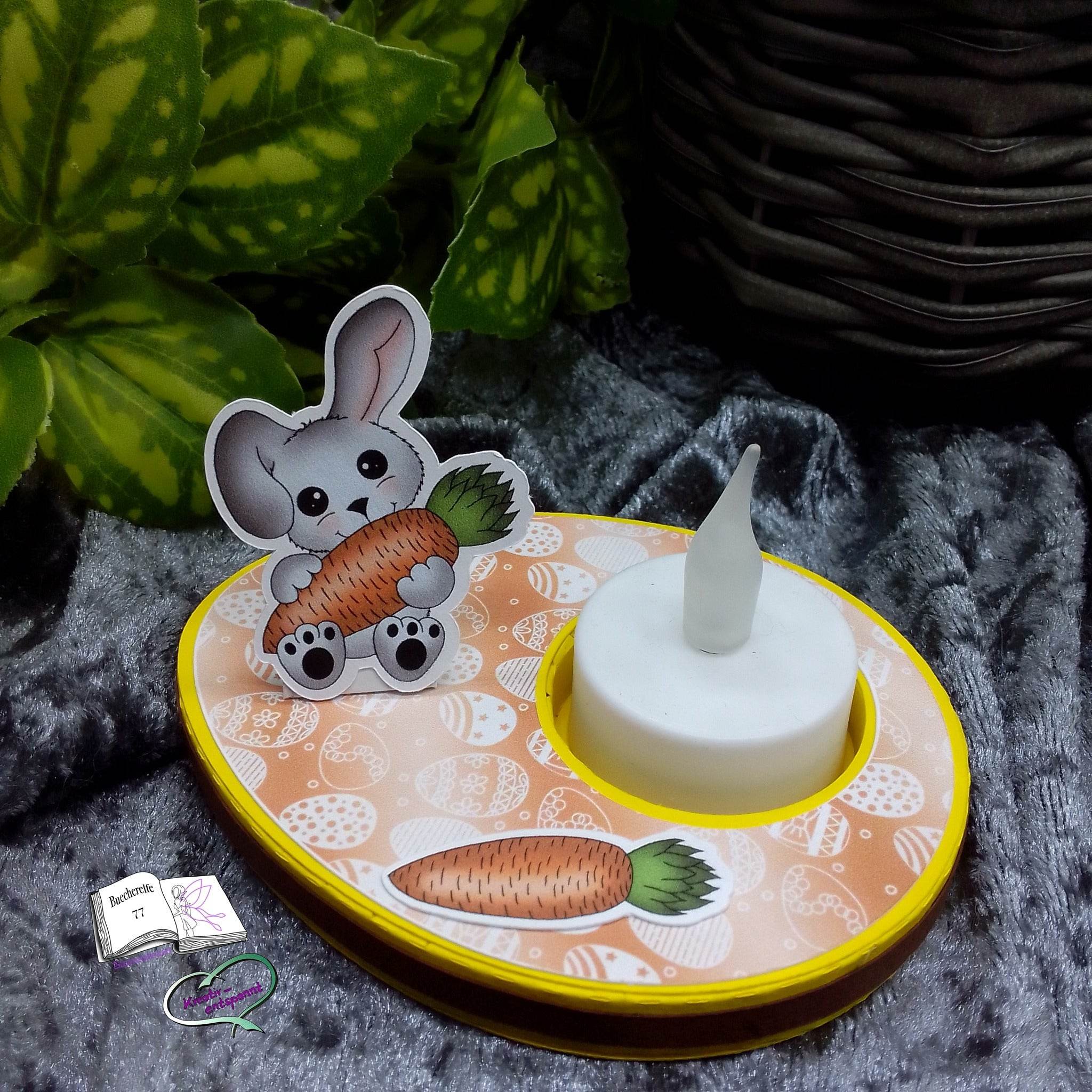 Digiset Hase Hoppla Plotterdatei, Sublimation, Digistamp, Digipaper - Sewando