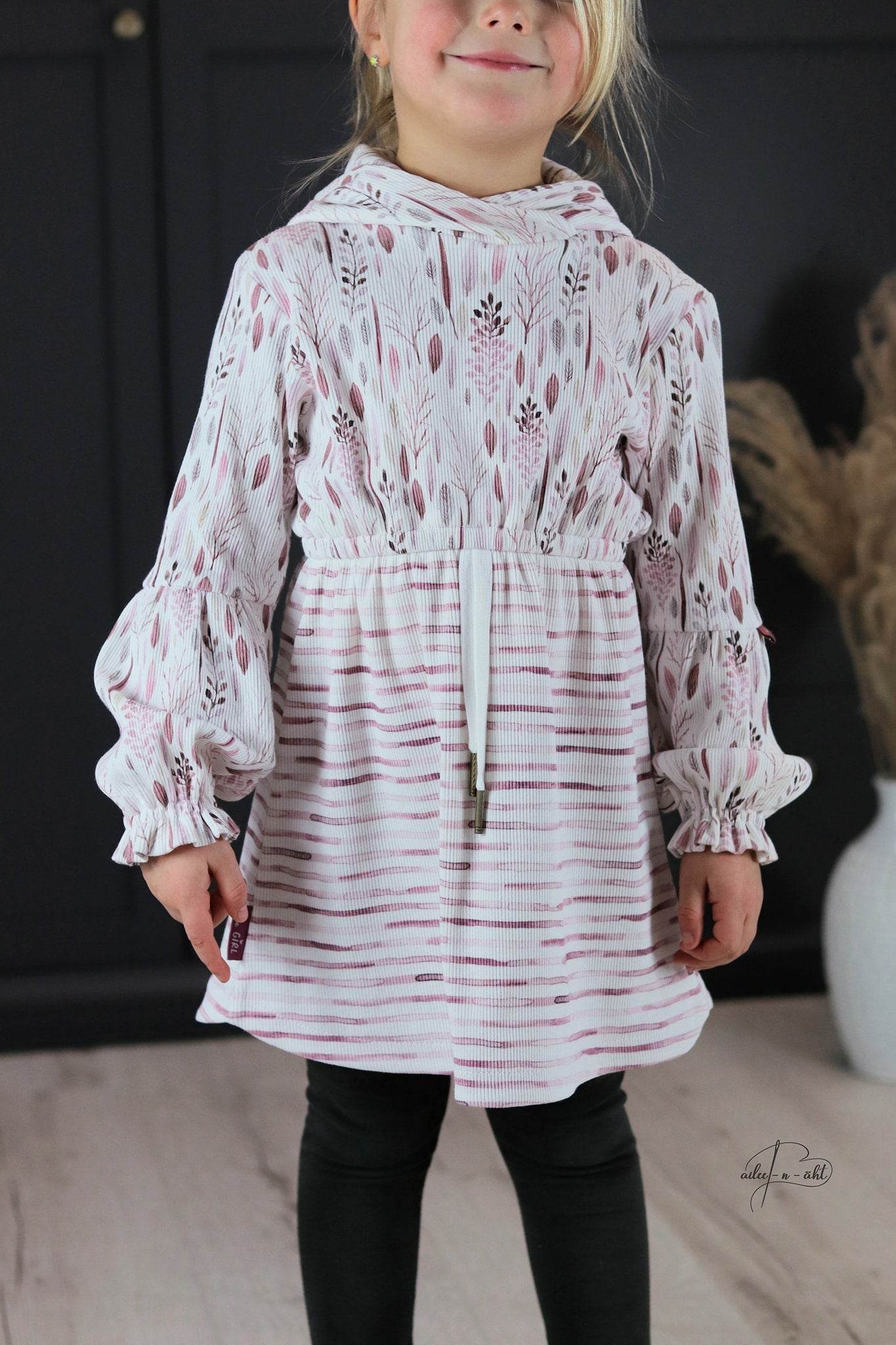 Schnittmuster Wildblume – Oberteil, Tunika oder Kleid | PDF-Download | Größen 86-134 - Sewando