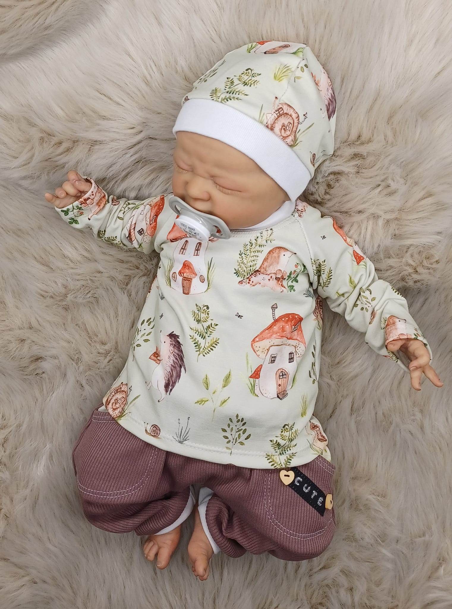 Schnittmuster Shirt-Pulli Baby Größe 50-104 - Sewando