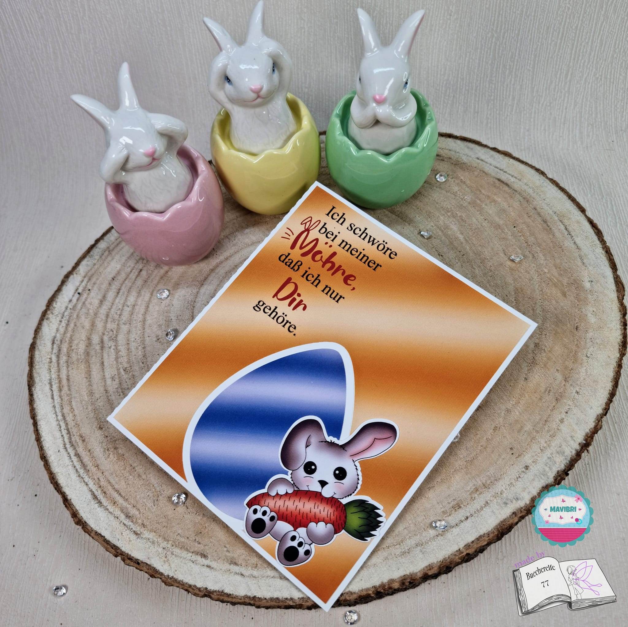 Digiset Hase Hoppla Plotterdatei, Sublimation, Digistamp, Digipaper - Sewando