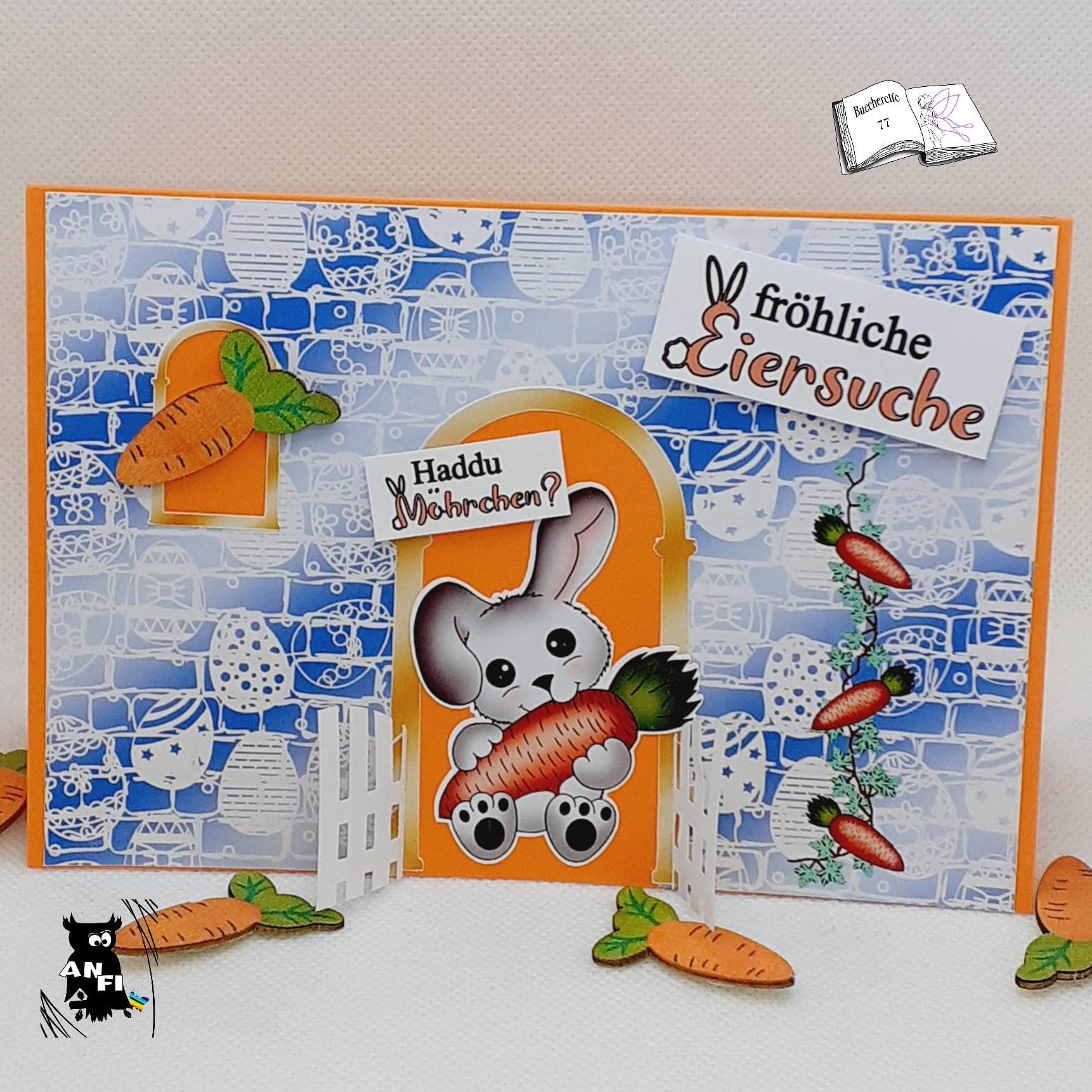 Digiset Hase Hoppla Plotterdatei, Sublimation, Digistamp, Digipaper - Sewando