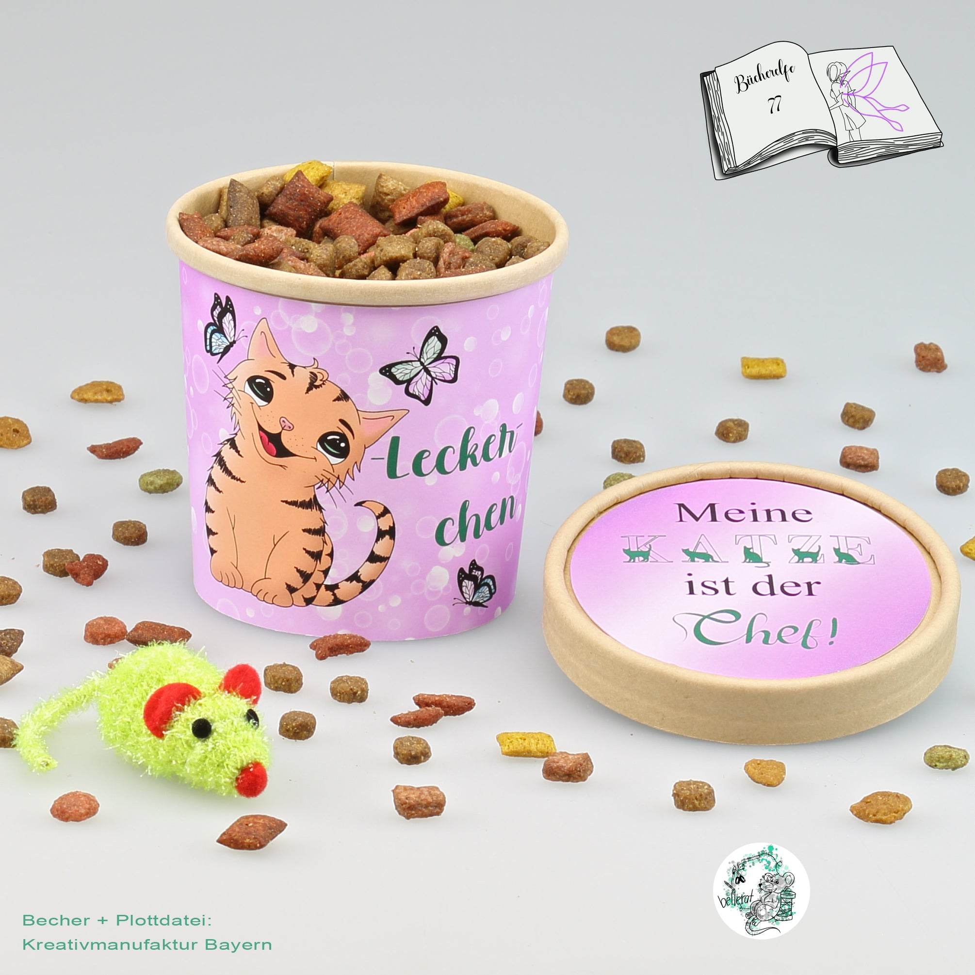 Digiset Kitty Plotterdatei, Sublimation, Digistamp, Digipaper - Sewando