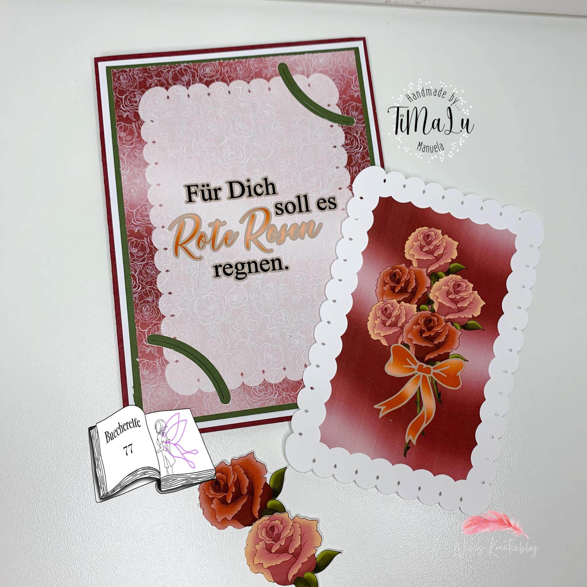 Digiset Rosenbanner Plotterdatei, Sublimation, Digistamp, Digipaper - Sewando