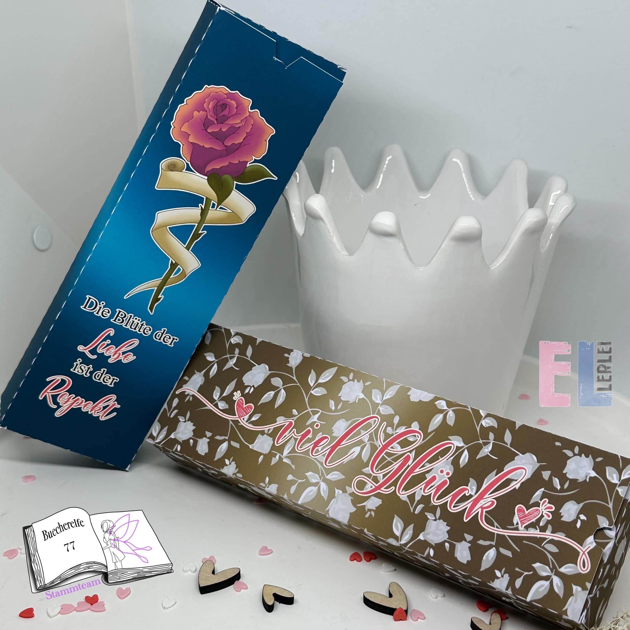 Digiset Rosenbanner Plotterdatei, Sublimation, Digistamp, Digipaper - Sewando